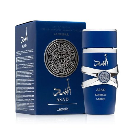 Asad Zanzibar Lattafa أسد زنجبار من لطافة (100ml رجالي)
