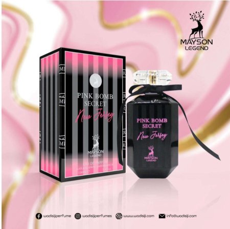 PINK BOMB SECRET New Jersey (100مل ستاتي)